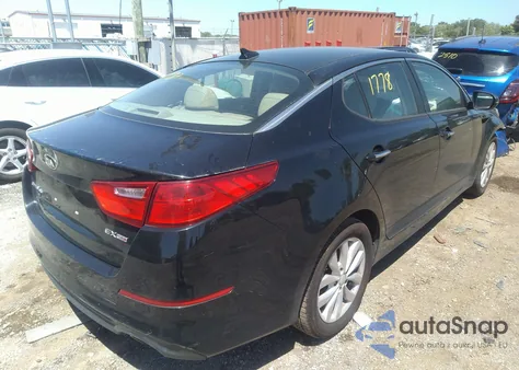 2015 Kia Optima Ex из США, поврежденный, VIN 5XXGN4A75FG372136